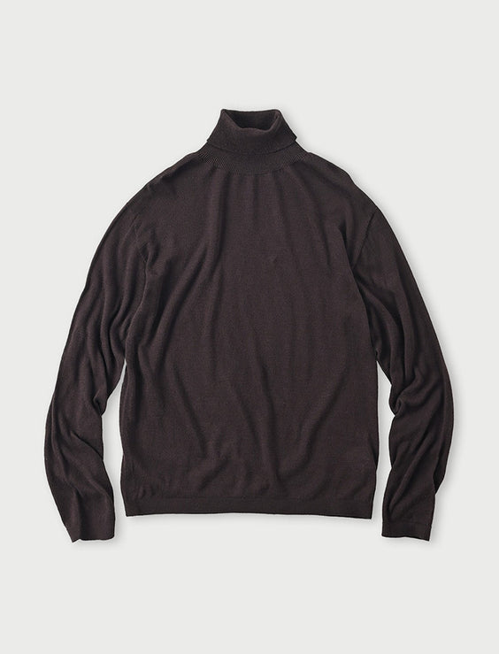 Super Gauze Wholegarment 908 Turtleneck