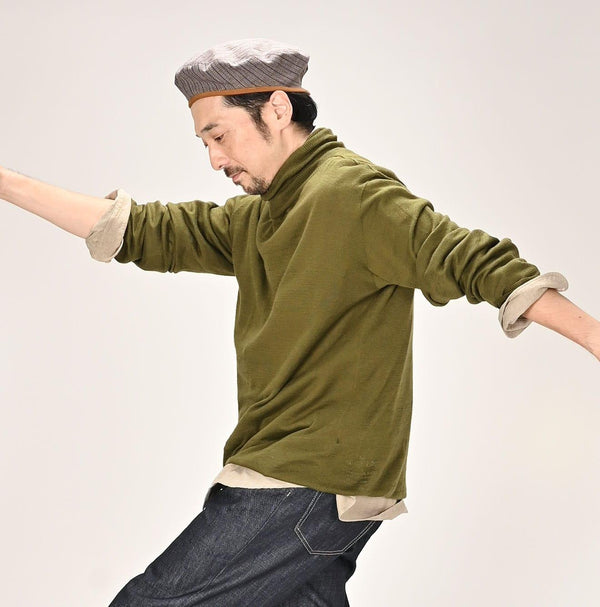 Super Gauze Wholegarment 908 Turtleneck - 45R by 45rpm studio