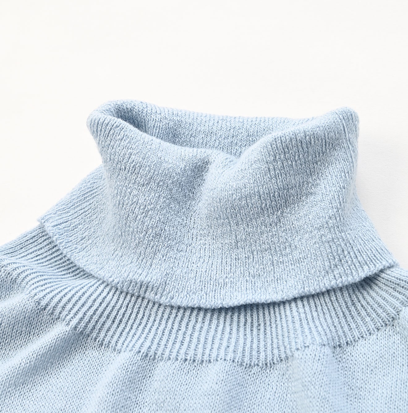 45R Super Gauze Wholegarment 908 Turtleneck