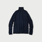 45R Indigo Super Gauze Wholegarment 908 Turtleneck