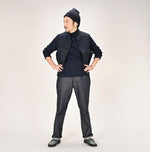 Indigo Super Gauze Wholegarment 908 Turtleneck - 45R by 45rpm studio