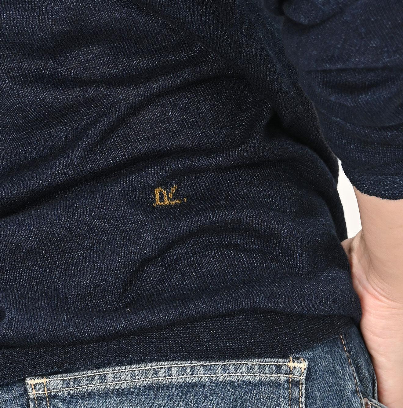 Indigo Super Gauze Wholegarment 908 Turtleneck - 45R by 45rpm studio - Image 7