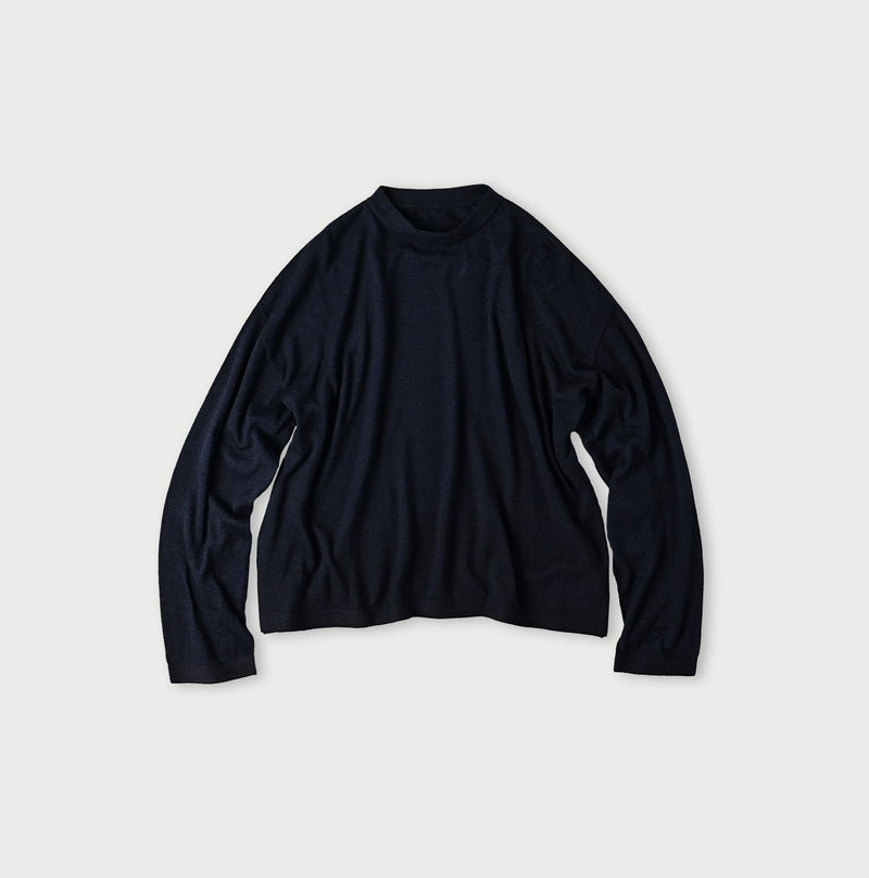 45R Indigo Super Gauze M-shirt