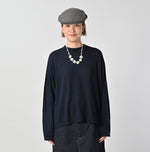 45R Indigo Super Gauze M-shirt