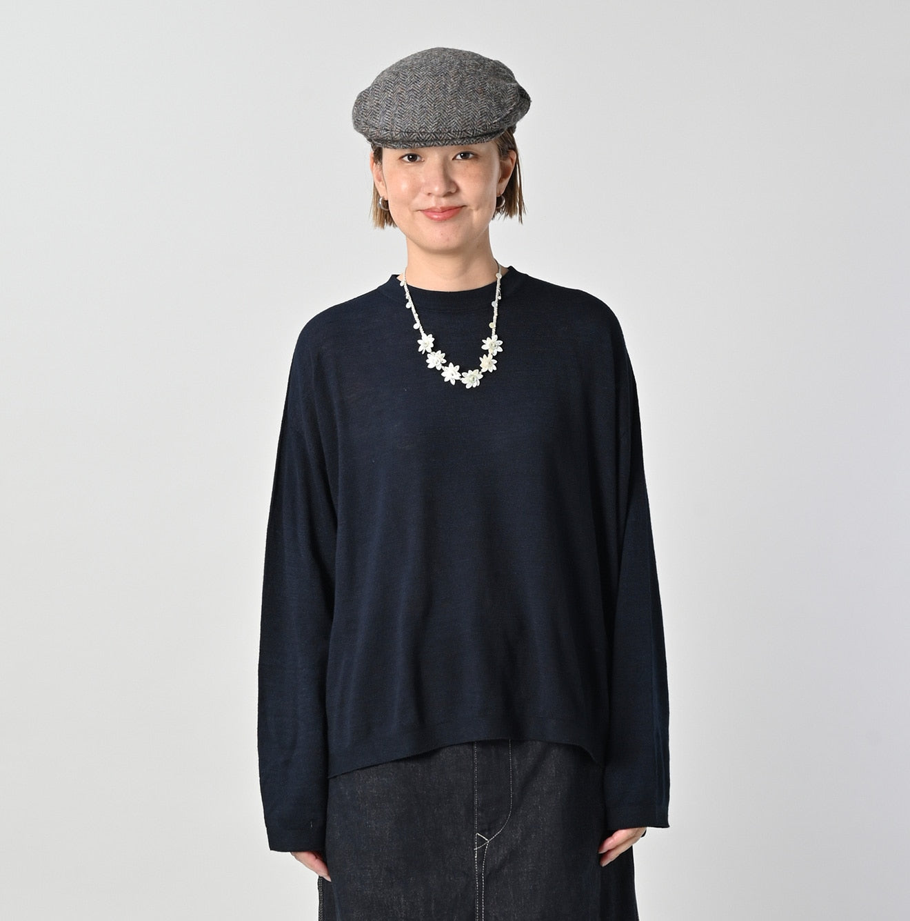 45R Indigo Super Gauze M-shirt - Image 9