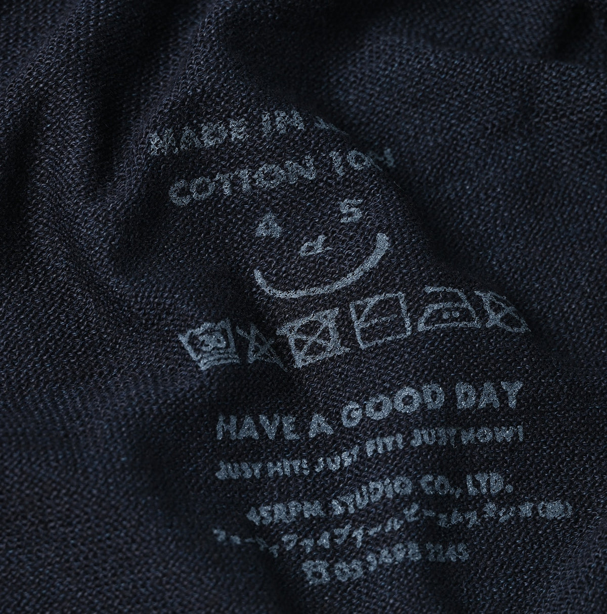 45R Indigo Super Gauze M-shirt