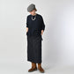 45R Indigo Super Gauze M-shirt
