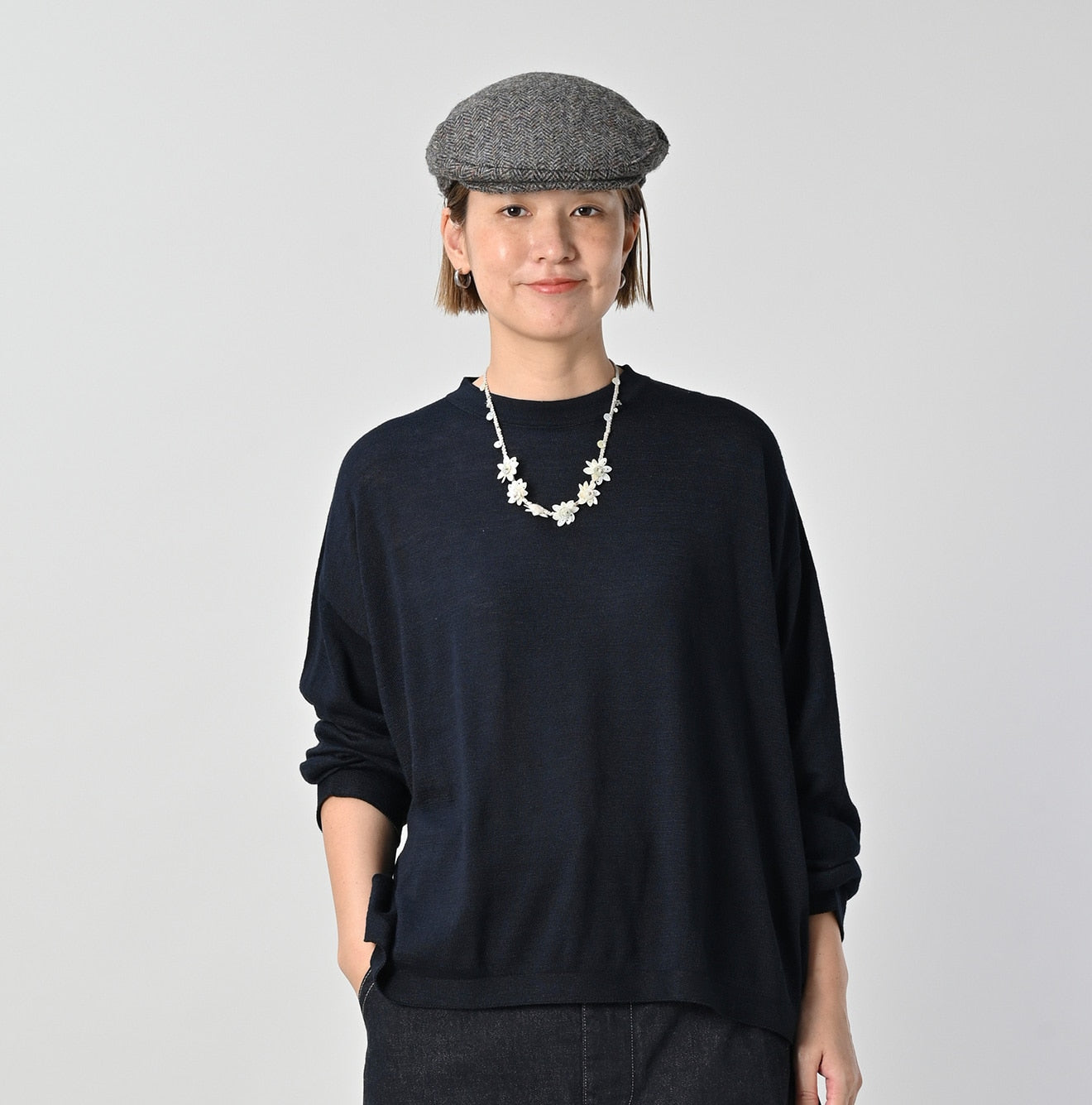 45R Indigo Super Gauze M-shirt - Image 3