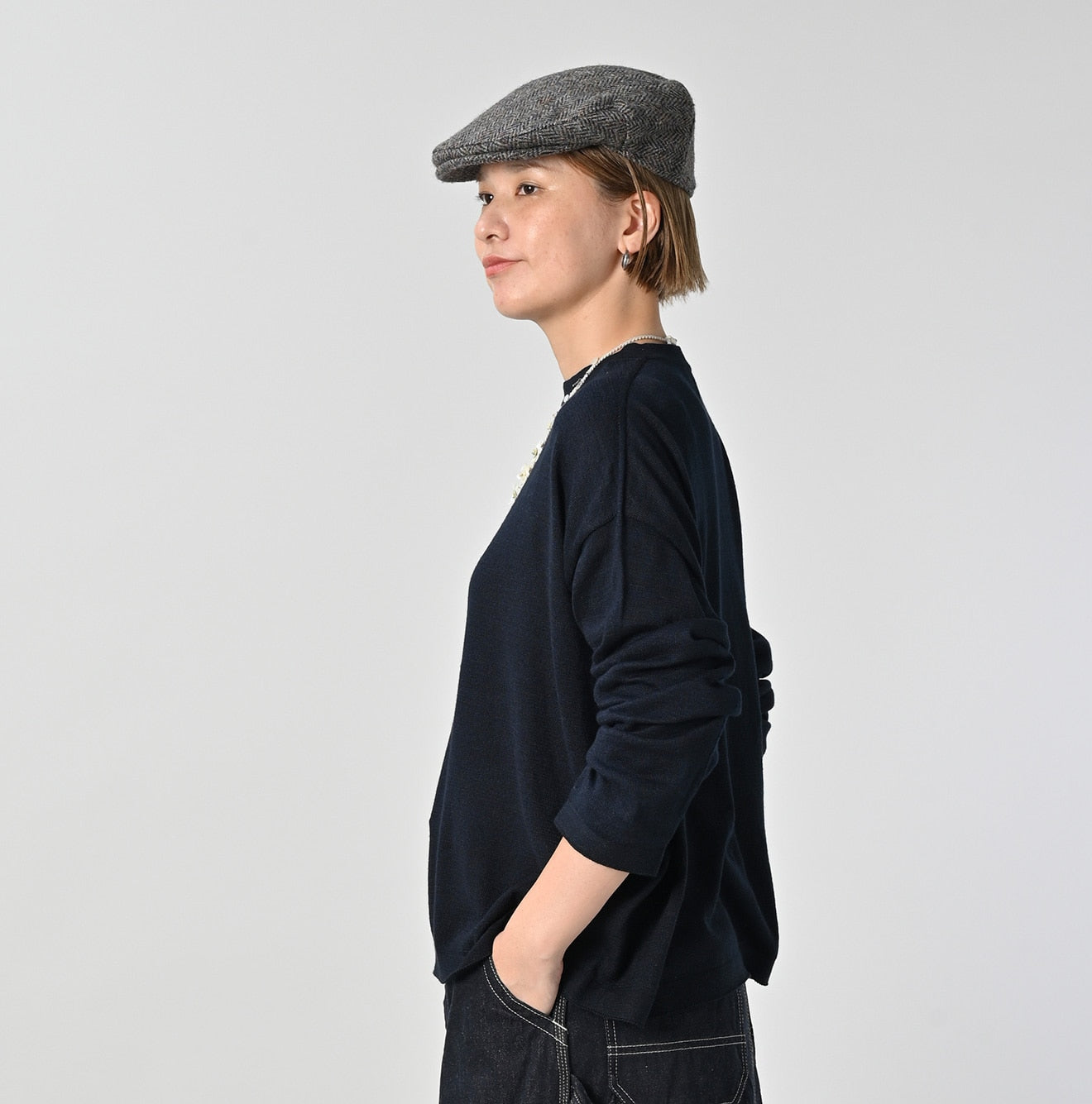 45R Indigo Super Gauze M-shirt - Image 4