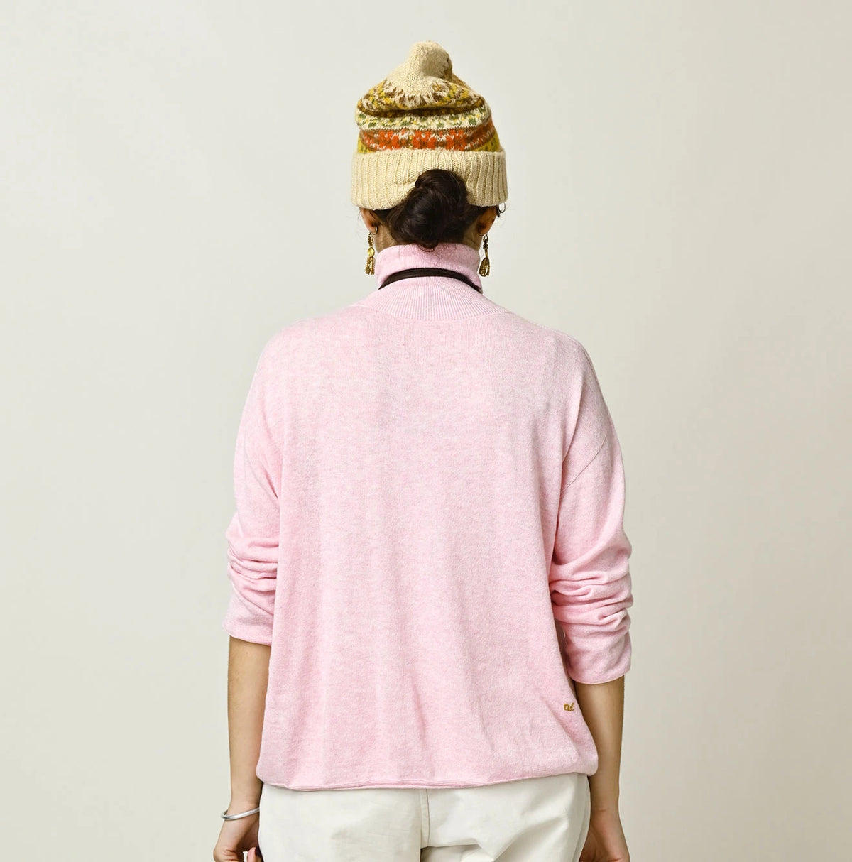 45R Super Gauze 908 Turtleneck