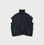 45R Indigo Super Gauze M-turtleneck