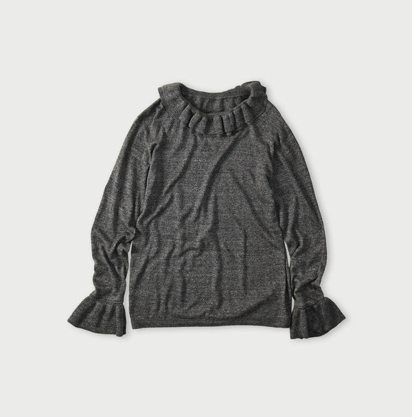 45R Super Gauze Frill T-Shirt