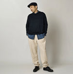 45R Indigo Super Gauze 908 Crewneck