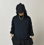 45R Indigo Super Gauze 908 Crewneck