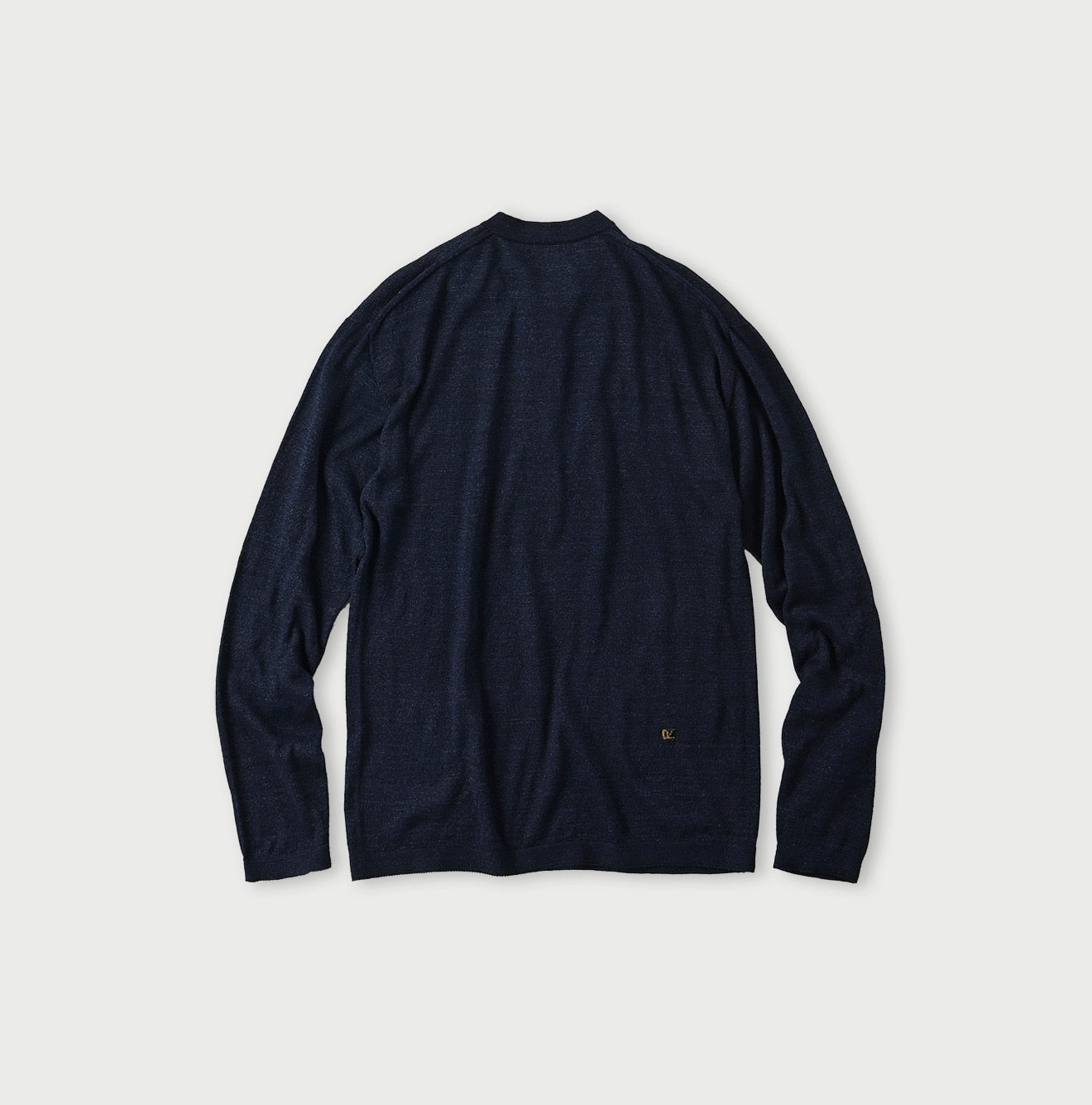 45R Indigo Super Gauze 908 Henley