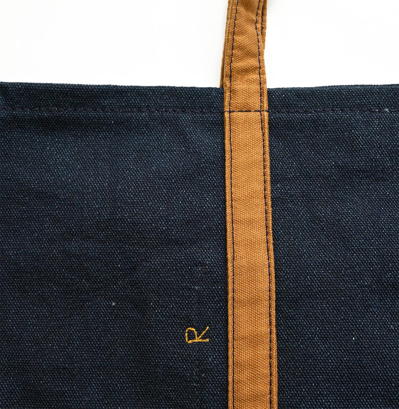 Indigo No.2 Canvas Tote Bag 28L