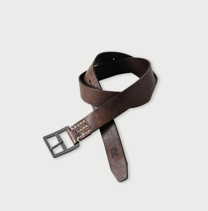 45R Vintage Leather Belt