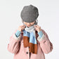 Super Gauze Tricolor Muffler