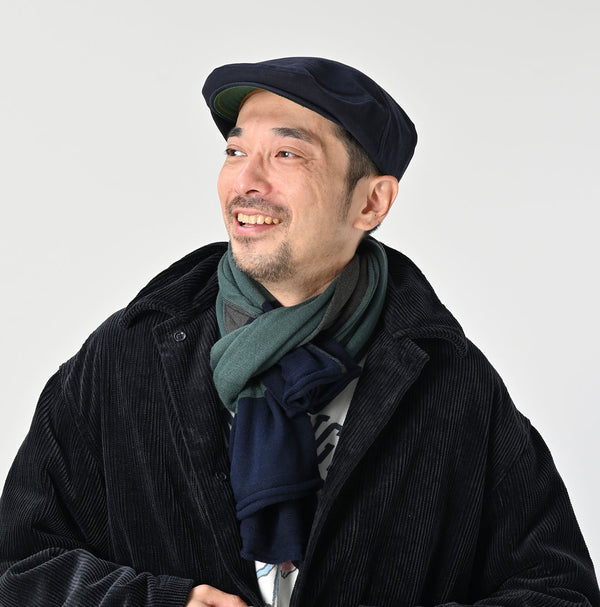 Super Gauze Tricolor Muffler