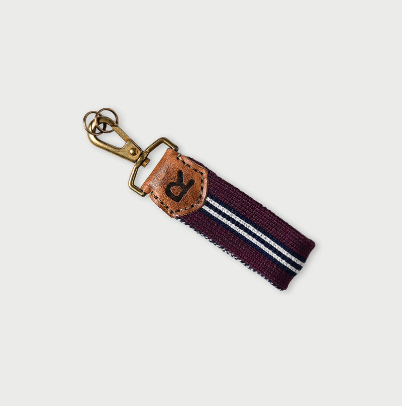 45R Regimental Knit Key Holder