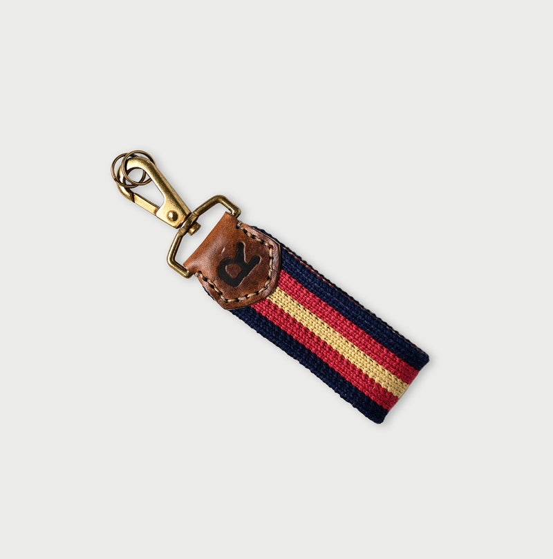 45R Regimental Knit Key Holder
