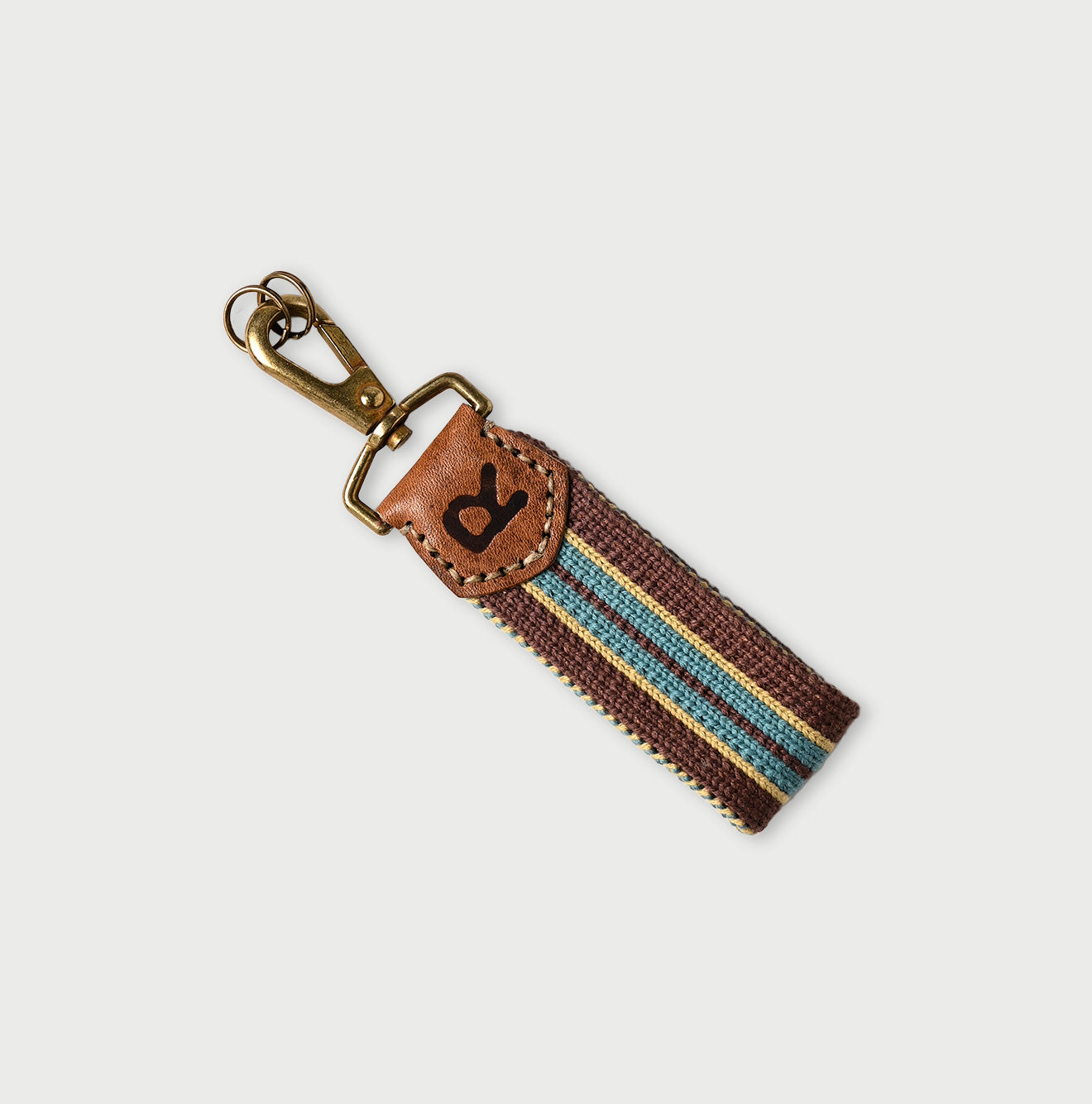 45R Regimental Knit Key Holder