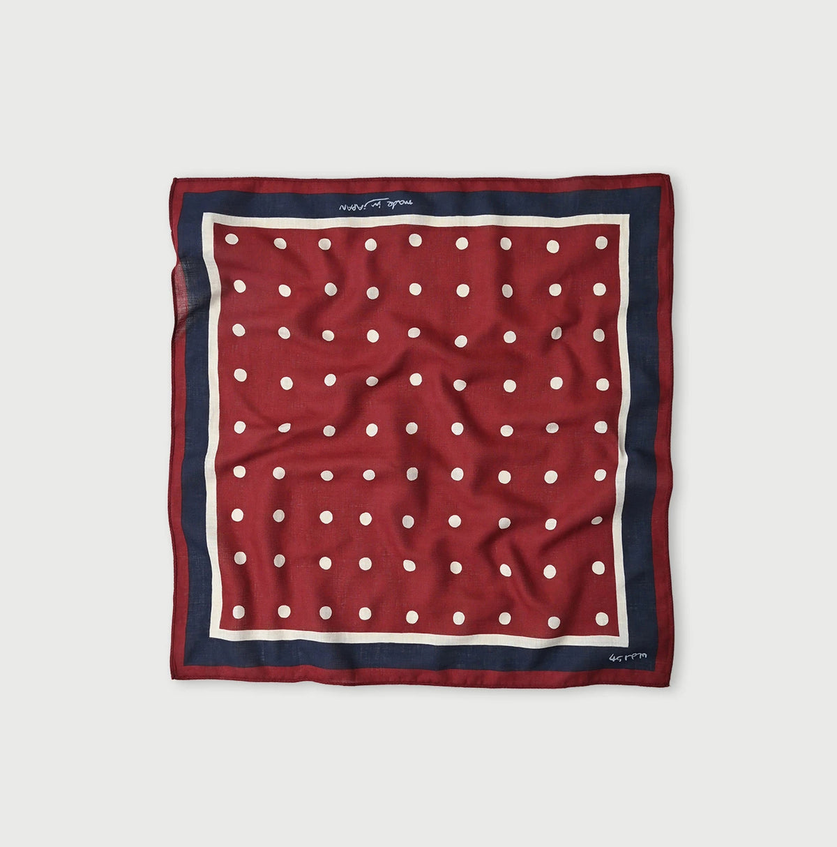 45R Supima Twill Korokoro Bandana - Image 1