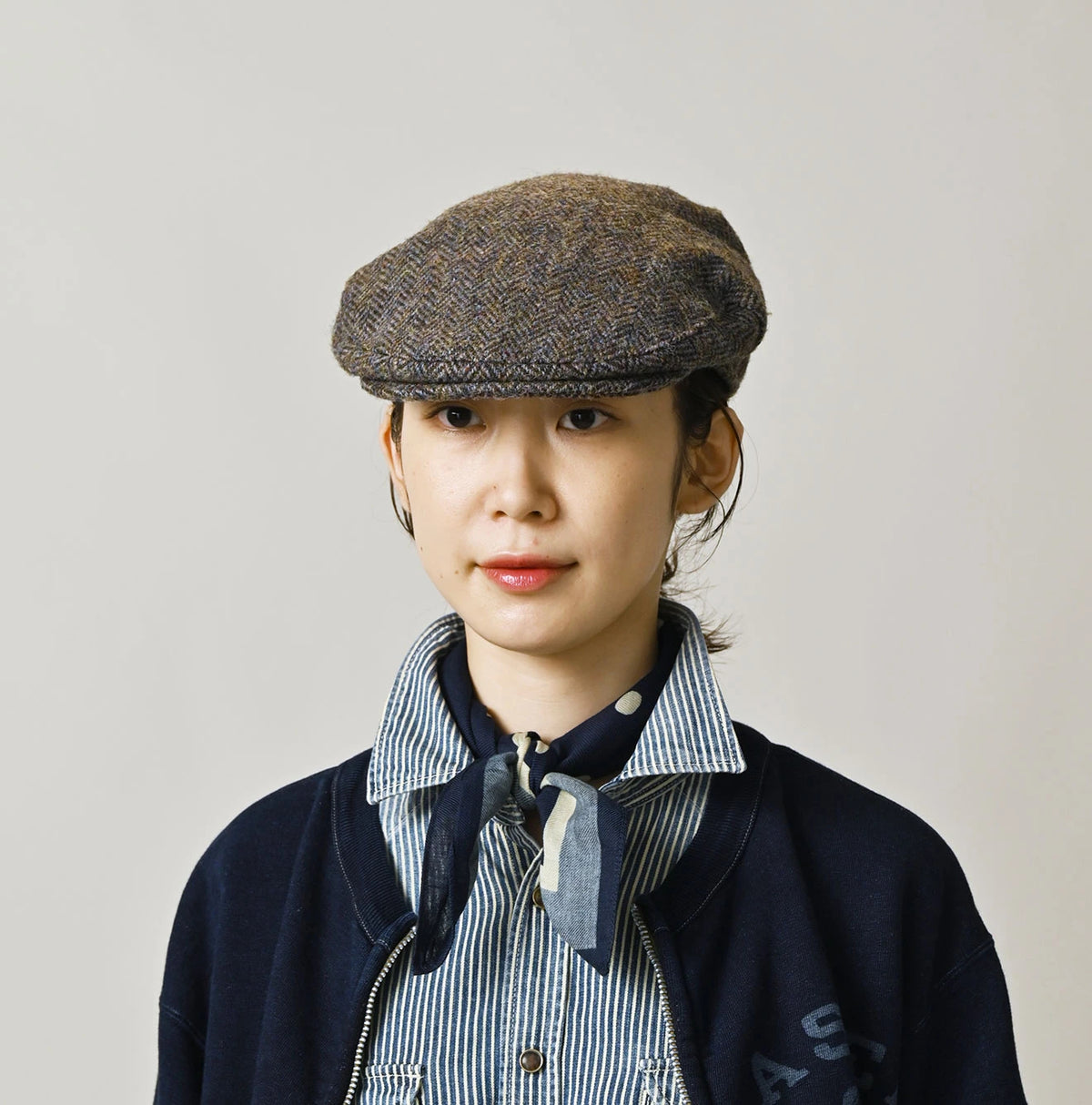 45R Indigo Supima Twill Korokoro Bandana - Image 2