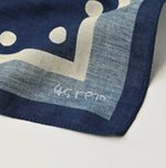 45R Indigo Supima Twill Korokoro Bandana