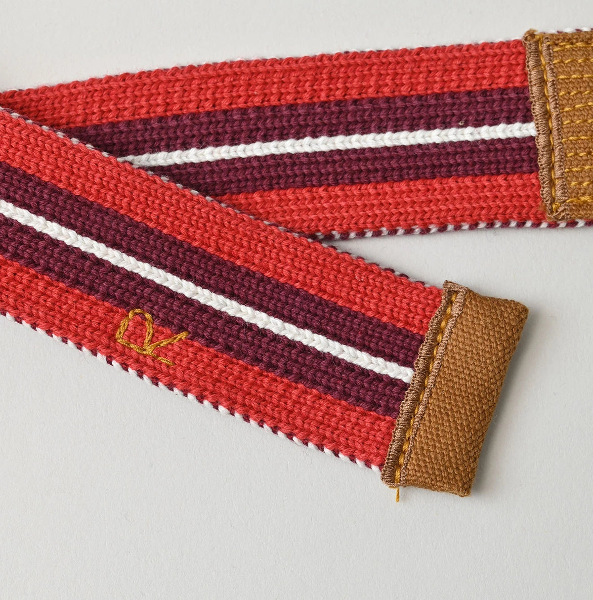 45R Regimental Knit Belt