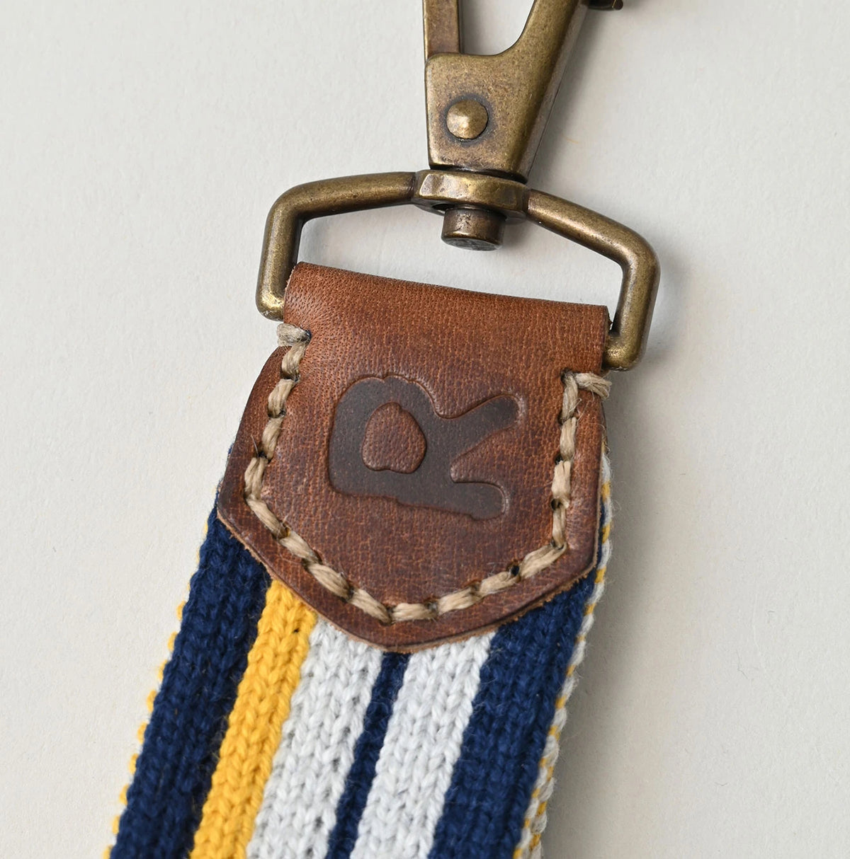 45R Regimental Knit Key Holder