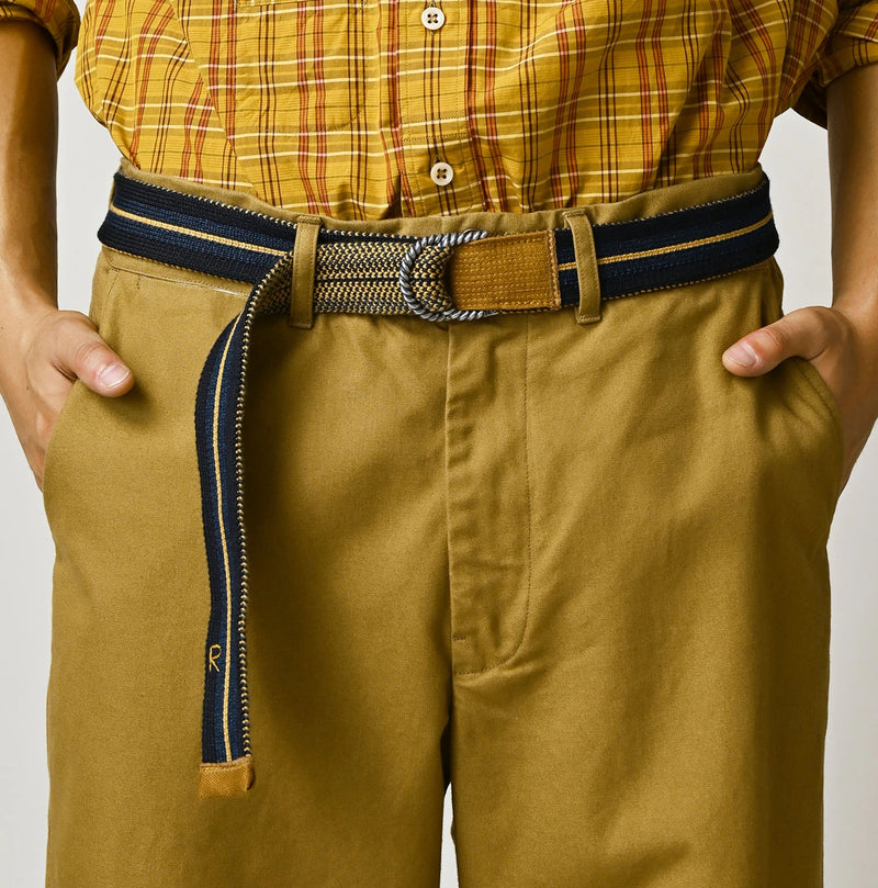 45R Indigo Regimental Knit Belt - Image 4