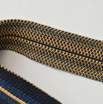 45R Indigo Regimental Knit Belt