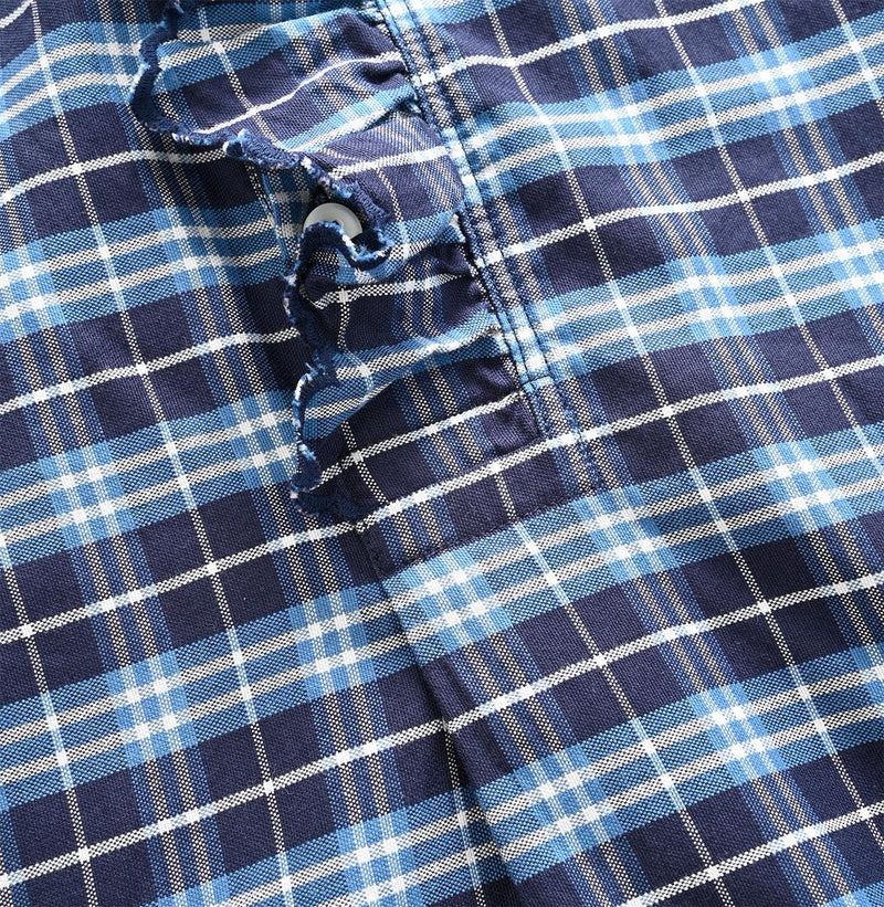 Light Oxford Cutwork Pullover Shirt - 45R by 45rpm studio