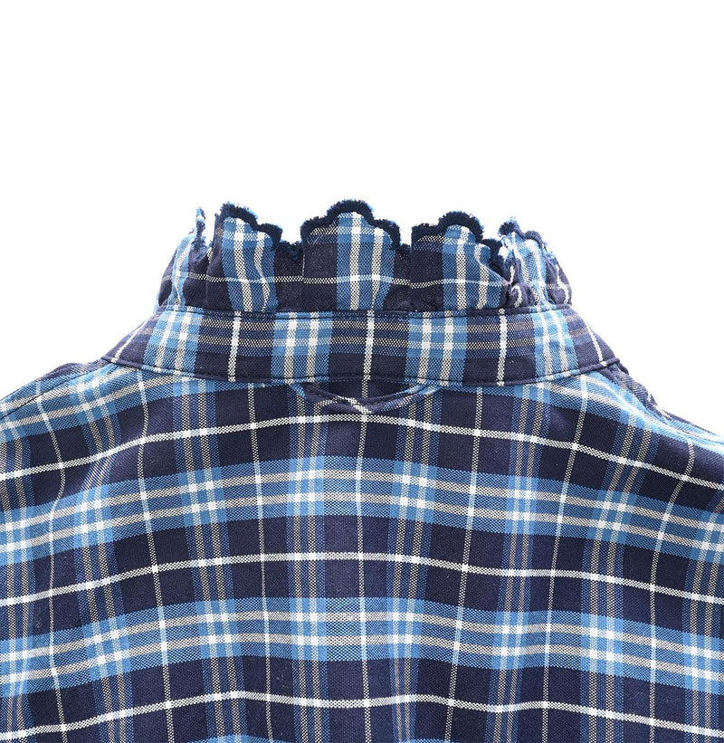 Light Oxford Cutwork Pullover Shirt - 45R by 45rpm studio