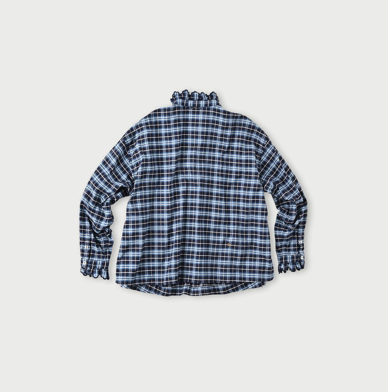 Light Oxford Cutwork Pullover Shirt - 45R by 45rpm studio