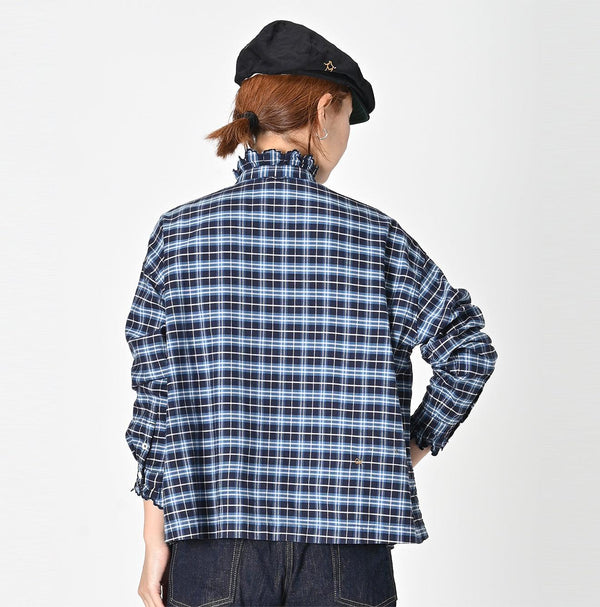Light Oxford Cutwork Pullover Shirt - 45R by 45rpm studio