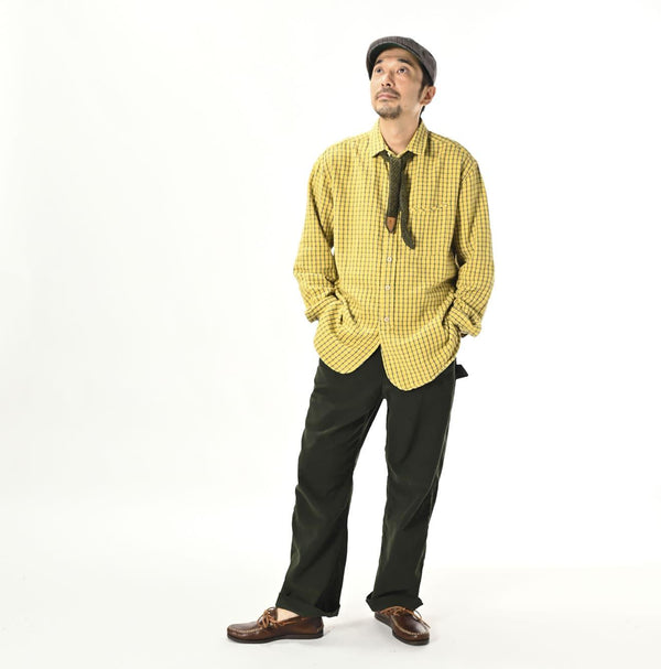 India Flannel 908 Loafer Shirt (Size 3) - 45R by 45rpm studio