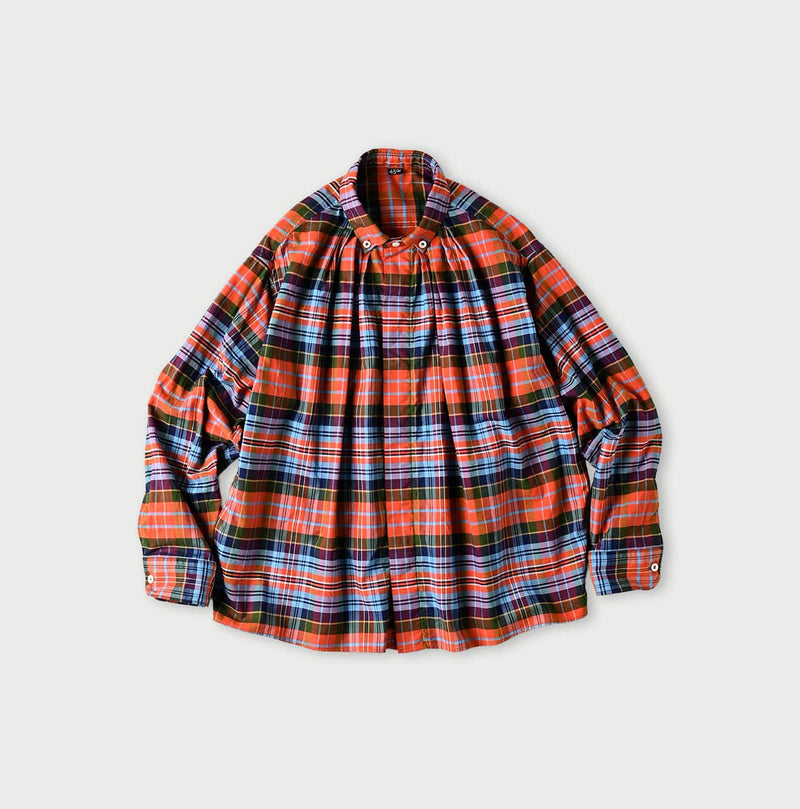 45R 504-Oxford 908 Tuck Buttondown Blouse - Image 1