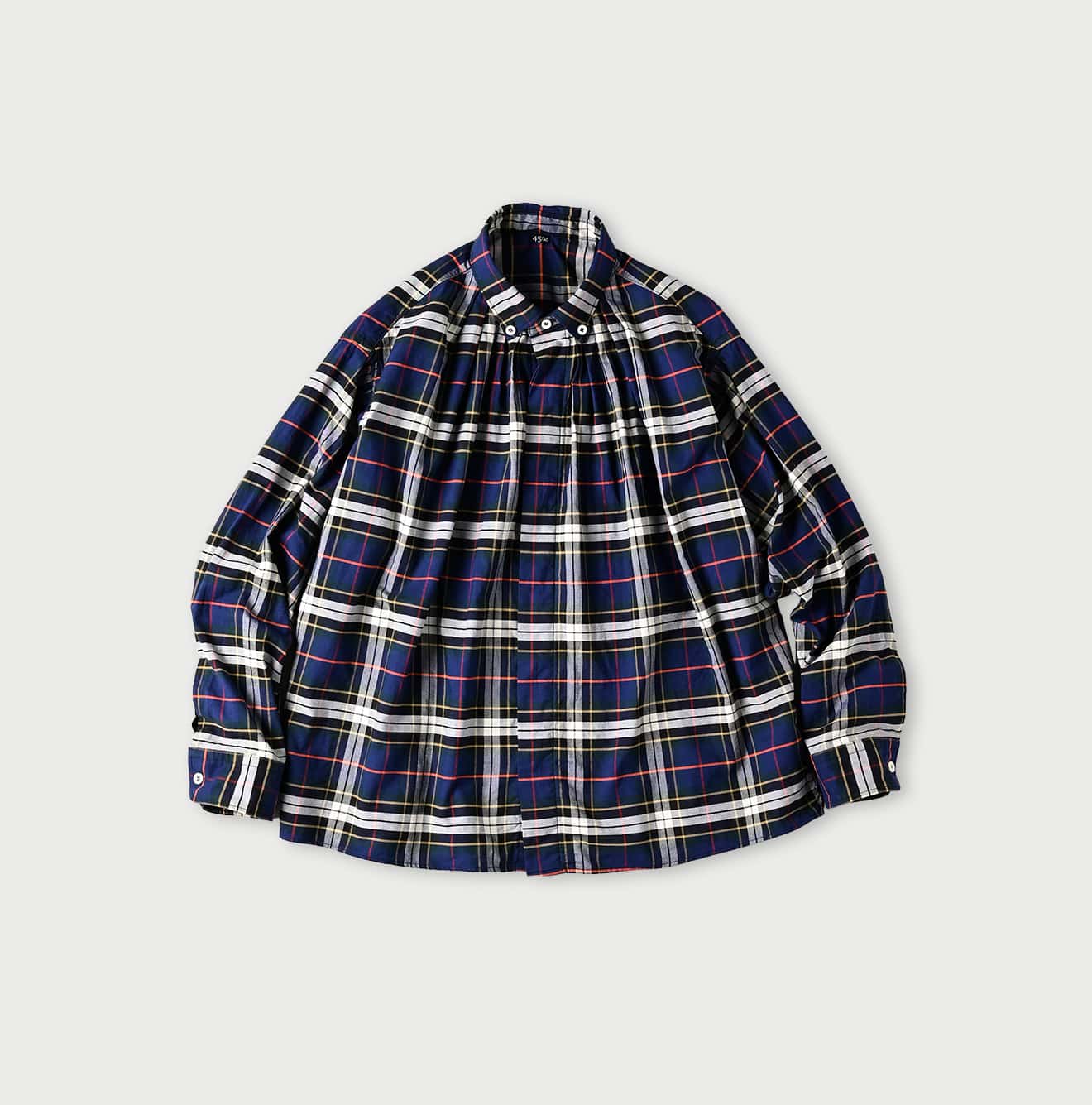 45R 504-Oxford 908 Tuck Buttondown Blouse - Image 2