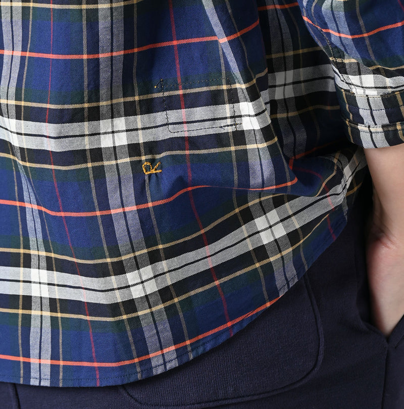45R 504-Oxford 908 Tuck Buttondown Blouse