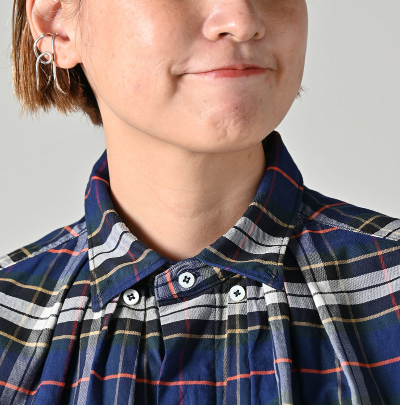 45R 504-Oxford 908 Tuck Buttondown Blouse - Image 8