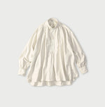 45R Yoko Sateen Shawl Collar Blouse