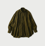 45R Yoko Sateen Shawl Collar Blouse