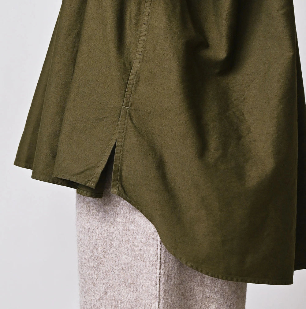 45R Yoko Sateen Shawl Collar Blouse