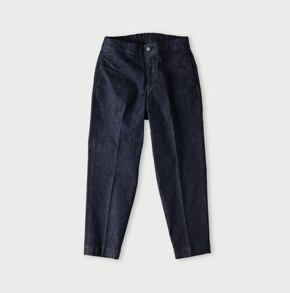 45R Mugihiko Stretch Denim Easy Slim Pants