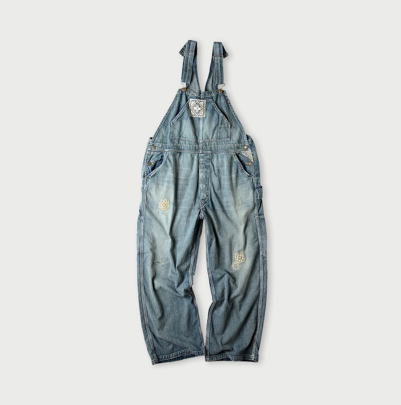 45R Mugihiko Denim 908 Overall – Master Finish “Race Lace”