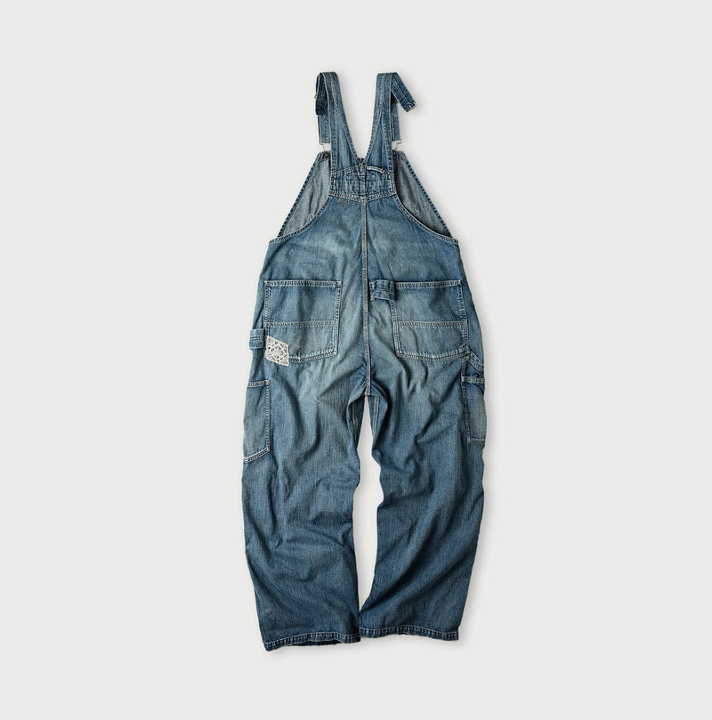 45R Mugihiko Denim 908 Overall – Master Finish “Race Lace”