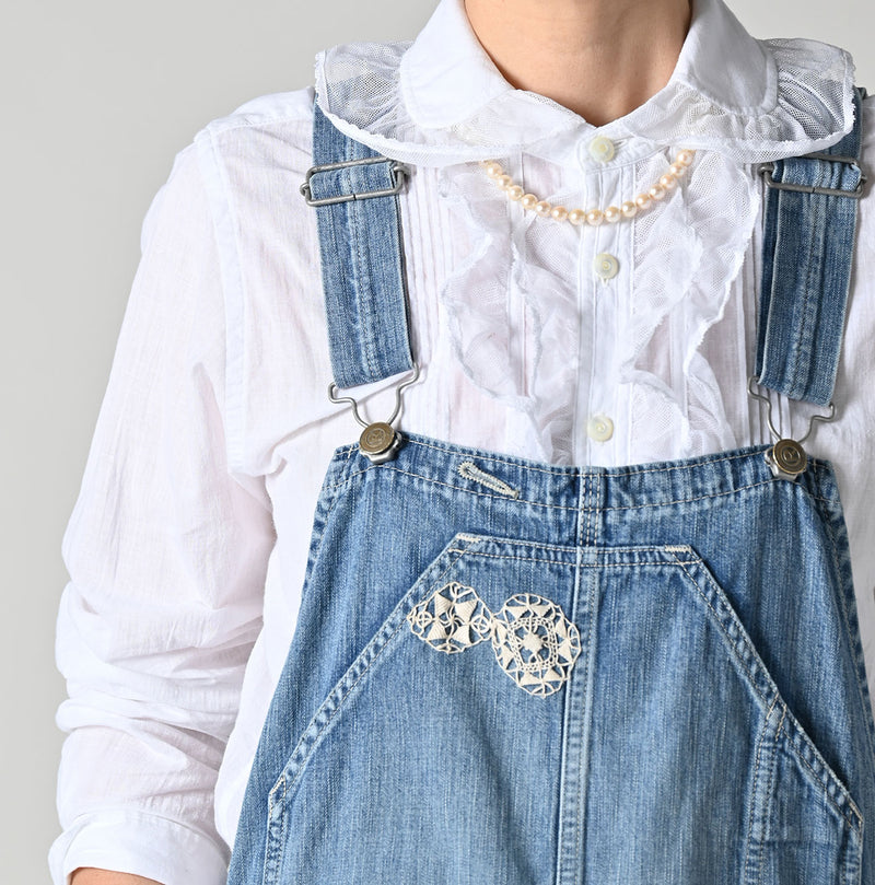 45R Mugihiko Denim 908 Overall – Master Finish “Race Lace”
