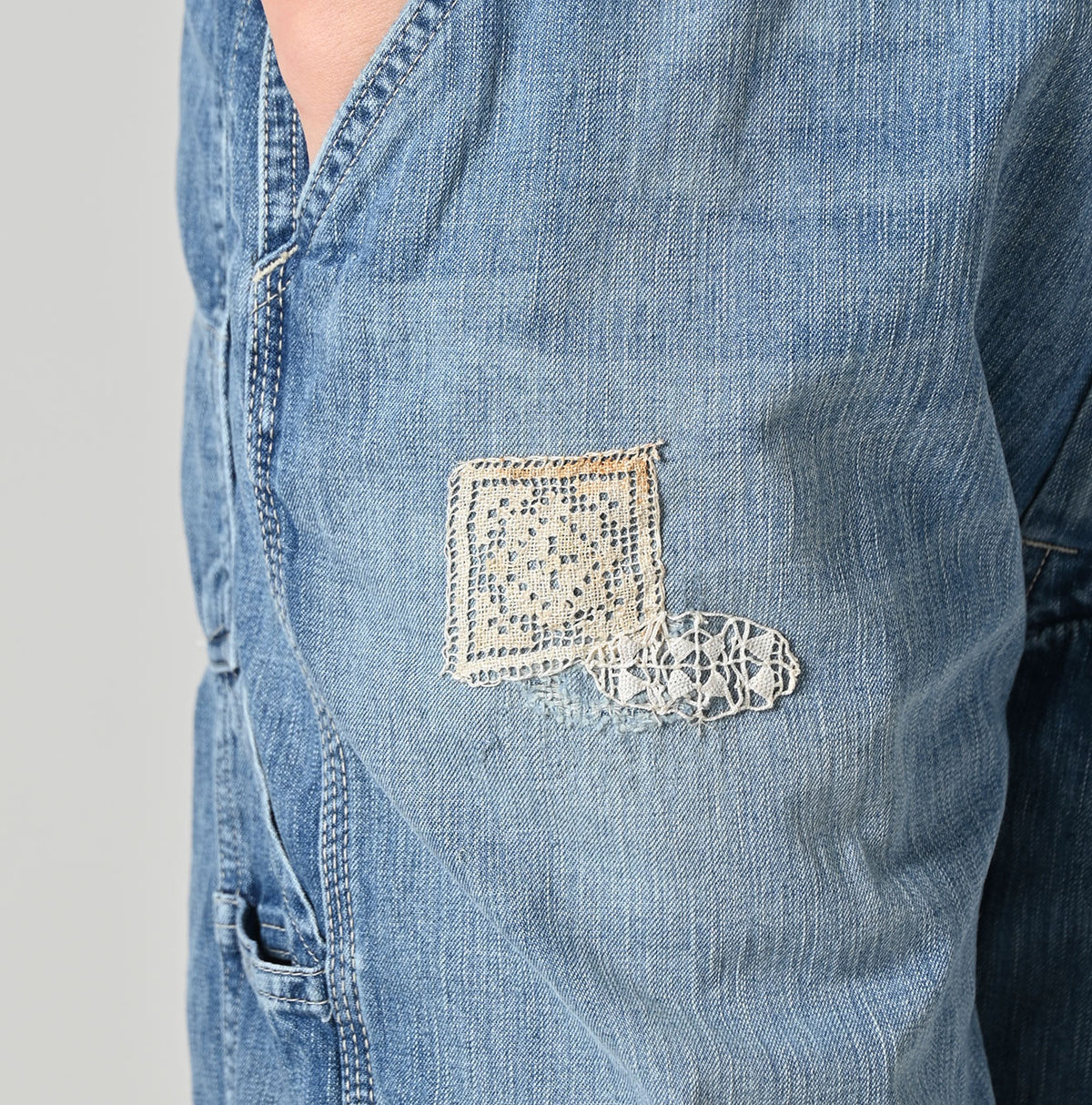 45R Mugihiko Denim 908 Overall – Master Finish “Race Lace”